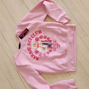 BARBIE Junior pink sweatshirt